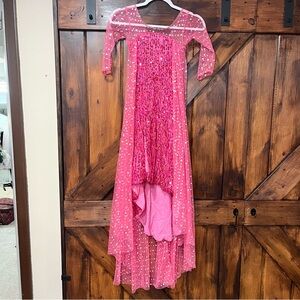Vogue Fashion pink sparkle girls dress up dress